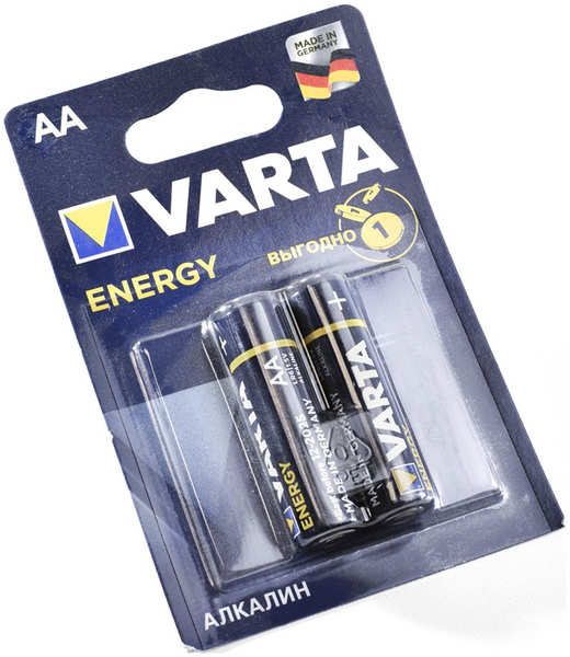 Батарейки VARTA ENERGY AA бл.2 27592405