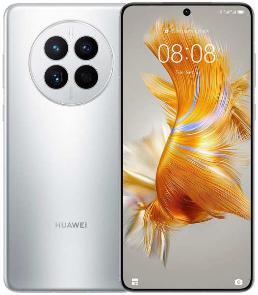 Смартфон Huawei MATE 50 8/256GB CET-LX9 51097FUQ Снежное серебро 27597948