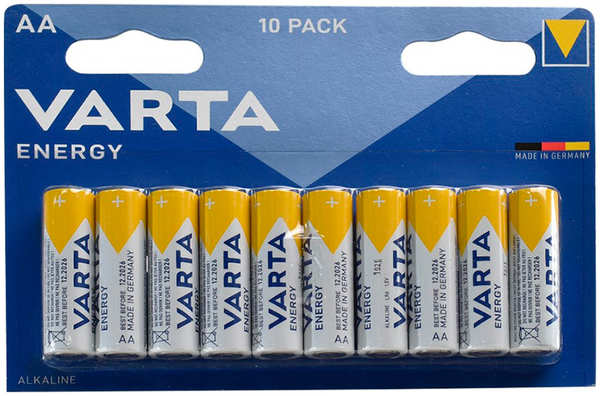 Батарейка VARTA ENERGY AA, бл.10 ENERGY AA бл.10 27597975