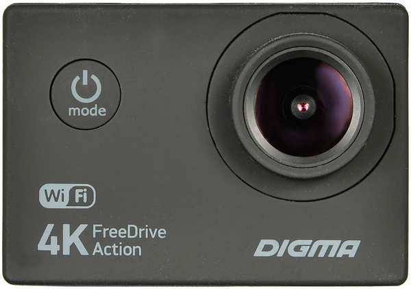 Автомобильный видеорегистратор Digma FreeDrive Action 4K, WiFi, 8 Mpix, 2160x3840, 2160p, 150гр., Allwinner V3, черный Автомобильный видеорегистратор Digma FreeDrive Action 4K, WiFi, 8 Mpix, 2160x3840, 2160p, 150гр., Allwinner V3, черный FreeDrive Action 278405857