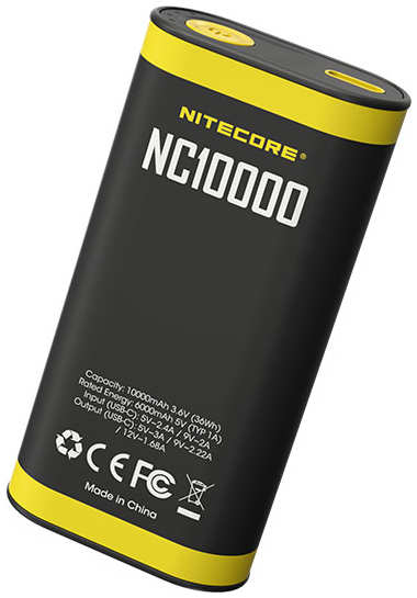 Внешний аккумулятор Nitecore NC10000 Power Bank 20W -10° Внешний аккумулятор Nitecore NC10000 Power Bank 20W -10°