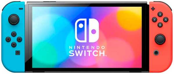 Портативная игровая консоль Nintendo Switch OLED (HEG-S-KABAA HKG) Neon/ Портативная игровая консоль Nintendo Switch OLED (HEG-S-KABAA HKG) Neon