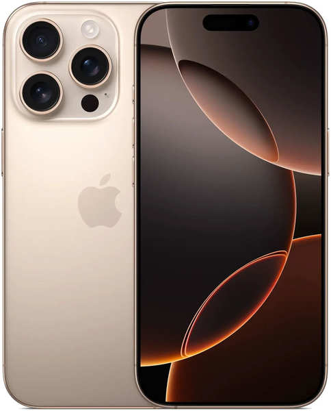 Смартфон Apple Phone 16 Pro 128GB Desert Titanium Dual sim Смартфон Apple Phone 16 Pro 128GB Desert Titanium Dual sim 278835558