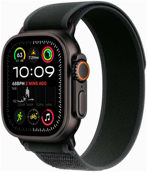 Смарт-часы Apple Watch Ultra 2 2024 A2986, 49 мм, OLED, титан Trial loop, ремешок , 145-220 (MX4V3ZP/A) Смарт-часы Apple Watch Ultra 2 2024 A2986, 49 мм, OLED, титан Trial loop, ремешок , 145-220 (MX4V3ZP/A) Watch Ultra 2 2024 A2986 49 мм OLED титан Tria