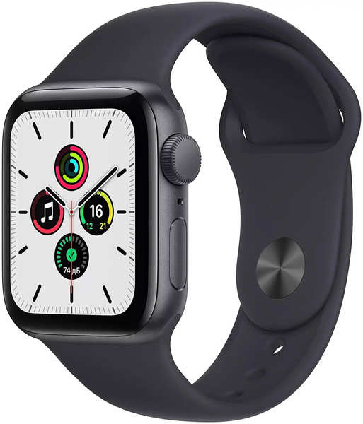 Умные часы Apple Watch Series SE Gen 2, 40 мм, Aluminium Case, GPS, midnight Sport Band Умные часы Apple Watch Series SE Gen 2, 40 мм, Aluminium Case, GPS, midnight Sport Band Watch Series SE Gen 2 40 мм Aluminium Case GPS midnight Sport Band