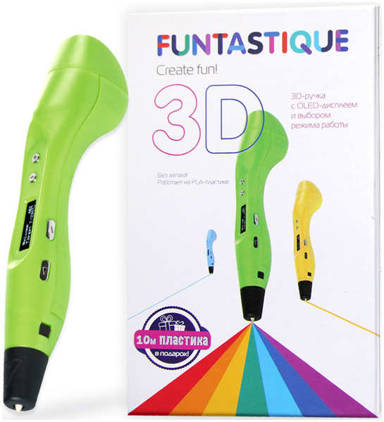 3D-ручка Funtastique ONE, цвет Зеленый ONE цвет Зеленый 27907171
