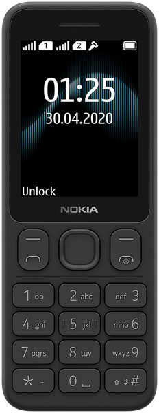 Мобильный телефон Nokia 125 DS Black 27928671