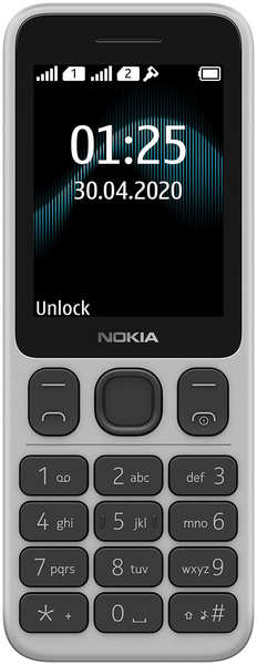 Мобильный телефон Nokia 125 DS White 27928675