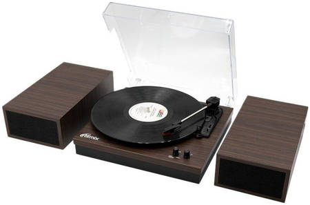Проигрыватель виниловых дисков Ritmix LP-340B Dark wood Проигрыватель виниловых дисков Ritmix LP-340B Dark wood 27972488