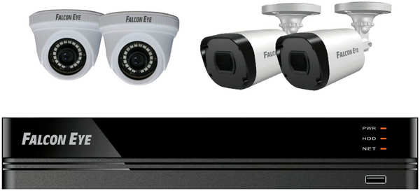 Комплект видеонаблюдения Falcon Eye FE-104MHD KIT Офис SMART 27975167