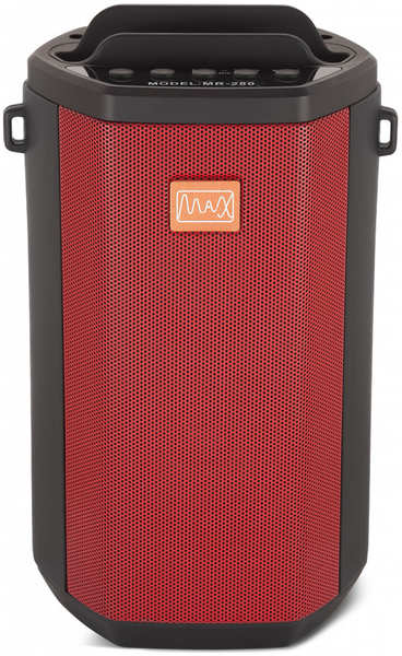 Портативная акустика MAX MR-280 Red 27987162