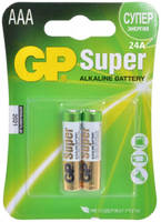 Батарейка GP 24A(LR03) 2 штуки Super Alkaline AAA