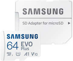 Карта памяти Samsung MicroSDXC Evo Plus 64GB (MB-MC64KA / CN)