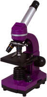 Микроскоп Bresser Junior Biolux SEL 40–1600x, фиолетовый (74321) Junior Biolux SEL 40–1600x фиолетовый (74321)