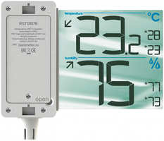 Термометр-гигрометр с дисплеем RST RST01078 белый / прозрачный
