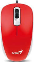 Мышь проводная Genius DX-110, красный DX-110 красный
