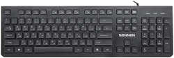 Клавиатура проводная Sonnen KB-8280, USB, черная, 513510 KB-8280 USB черная 513510