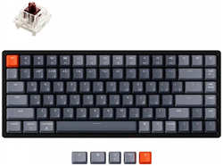 Клавиатура беспроводная Keychron K2, 84 клавиши, алюминиевый корпус, RGB подсветка, Hot-Swap, Gateron Switch (K2-C3H) K2 84 клавиши алюминиевый корпус RGB подсветка Hot-Swap Gateron Switch (K2-C3H)