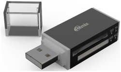 Картридер SD/microSD Ritmix CR-2042 black