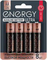 Батарейки алкалиновые Energy Ultra LR6/8B (АА), 8 шт. Ultra LR6/8B (АА) 8 шт