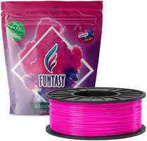 Пластик в катушке Funtasy PLA, 1.75 мм, 1 кг, розовый PLA 1.75 мм 1 кг розовый