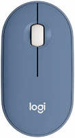 Мышка Logitech USB OPTICAL WRL PEBBLE M350 (910-006655) BLUEBERRY Мышка Logitech USB OPTICAL WRL PEBBLE M350 (910-006655) BLUEBERRY