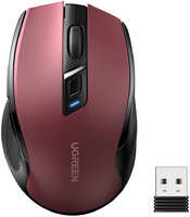 Беспроводная компьютерная мышь Ugreen Ergonomic Wireless Mouse 2.4G 4000DPI Silence Design 2.4 GHz BT