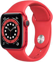 Умные часы Apple Watch Series 6 44mm (M00M3RU / A) PRODUCT(RED) Aluminium Case with RED Sport Band