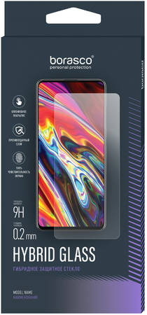 BoraSCO Защитное стекло Hybrid Glass для Samsung Galaxy Tab A 8.0″ (SM-T290/SM-T295)