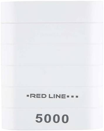 Redline Внешний аккумулятор Red Line S5000 5000mAh белый
