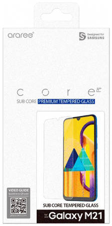 Защитное стекло Samsung araree by KDLAB для Galaxy M21 прозрачная (GP-TTM215KDATR)