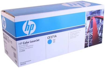 Картридж HP CE271A для HP LJ CP5520/5525, голубой 29894111