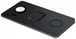 Беспроводное зарядное устройство Satechi Trio Wireless Charging Pad космос