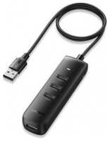 Хаб UGREEN CM416 (80657) USB 3.0 4-Port Hub. 1 м. черный