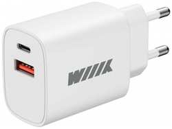 Сетевое зарядное устройство Wiiix UNN-4-2-01-QC 3A+2.4A PD+QC универсальное
