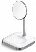 Беспроводное зарядное устройство Satechi Magnetic 2-in-1 Wireless Charging Stand космос