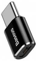 Адаптер Baseus MicroUSB Female - Type-C Male Adapter Converter Black CAMOTG-01