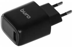 Сетевое зарядное устройство Buro BUWG1 3A QC универсальное (BUWG18P100BK)