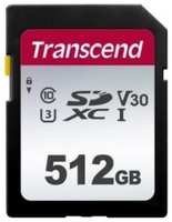 Карта памяти Transcend 512Gb 300S SDXC UHS-I U3 V30 (95/45 MB/s)