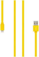 Кабель Rombica Digital MR-01 Yellow USB - Apple Lightning (MFI) плоский ПВХ 1м жёлтый