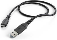 Кабель Hama 00178395 USB A(m) USB Type-C (m) 1м черный