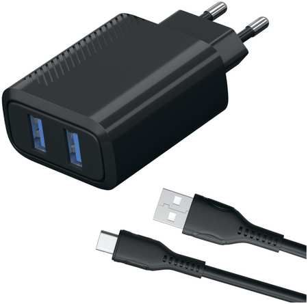 Зарядное устройство Red Line NT-5 с кабелем USB-C Black 31005697