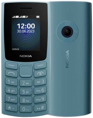 Кнопочный телефон Nokia 110 TA-1567 Dual SIM EAC Blue 31005923