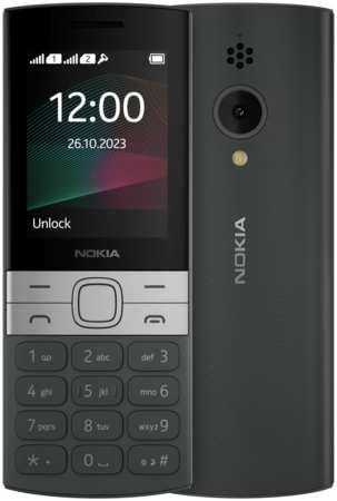 Кнопочный телефон Nokia 150 Dual SIM TA-1582 Black 31096317