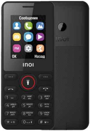 Кнопочный телефон INOI 109 Black 31115951