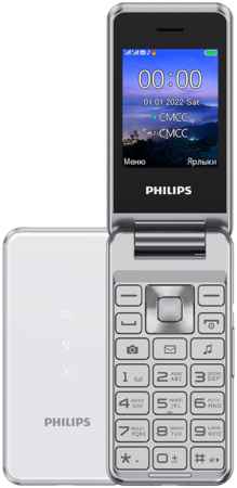 Кнопочный телефон Philips Xenium E2601 Silver 31115952