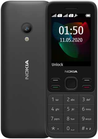 Кнопочный телефон Nokia 150 Dual SIM 2020 TA-1235 Black 31669222