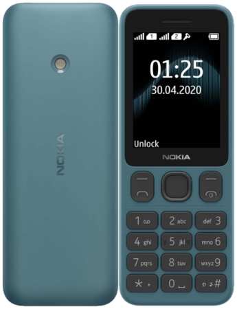 Кнопочный телефон Nokia 125 Dual SIM TA-1253 Blue 31669227