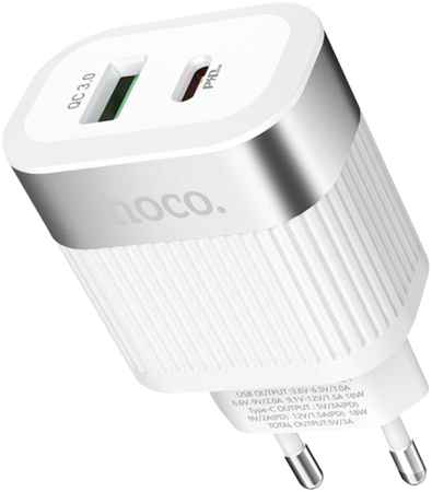 Зарядное устройство Hoco C58A White 31698997