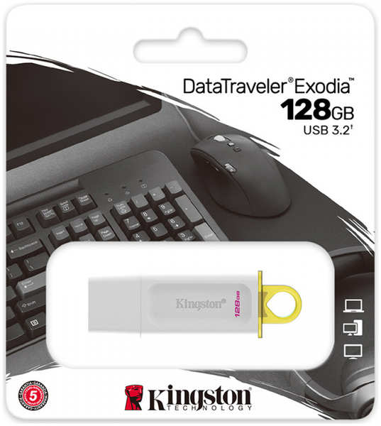 USB-накопитель Kingston DataTraveler Exodia 128GB